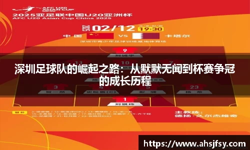 深圳足球队的崛起之路：从默默无闻到杯赛争冠的成长历程